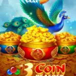 3 Coin Golden Peacock